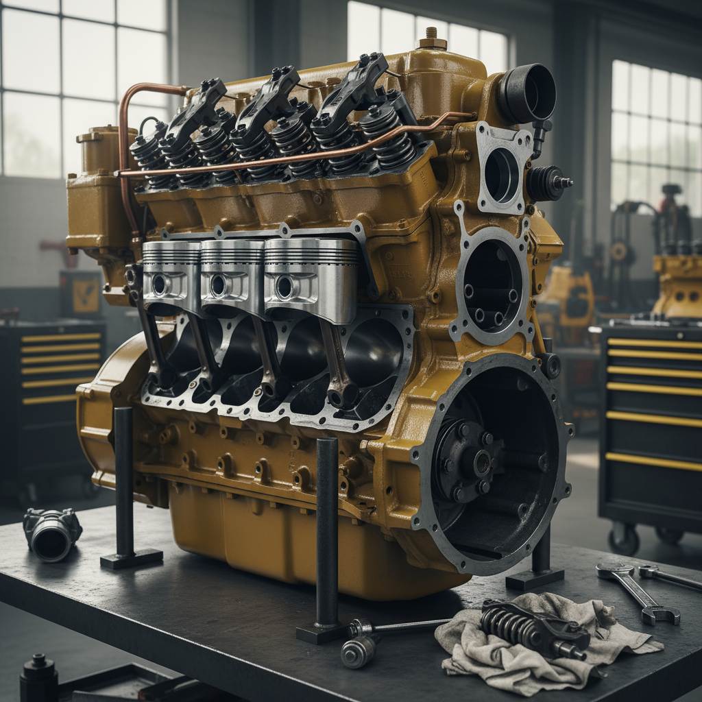 Reparatii motoare Caterpillar