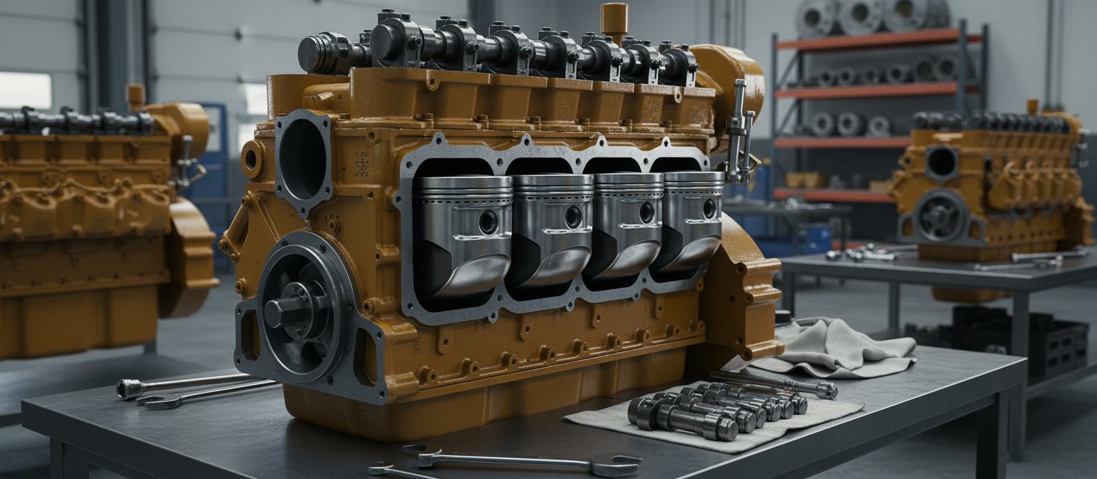 Reparatii motoare Caterpillar