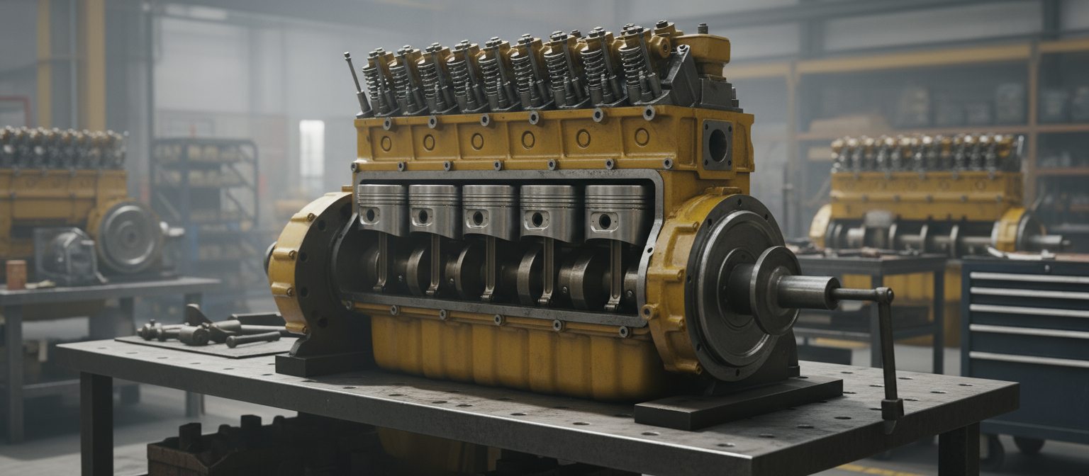 Reparatii motoare Caterpillar